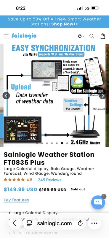 Sainlogic WS0835 plus Wireless Weather Station gallery