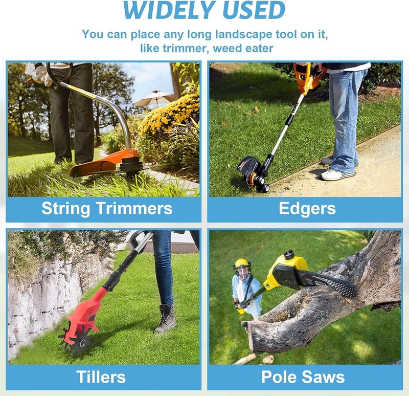 Trimmer Racks for Open Trailers - Weedeater Rack Lockable Weed Eater Racks for O gallery