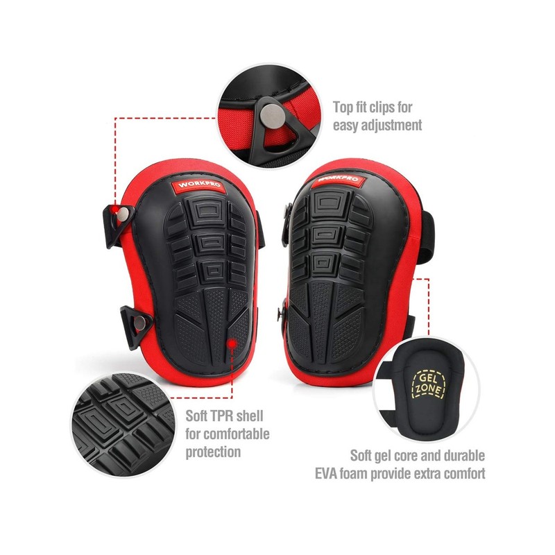WORKPRO Knee Pads for Work, Construction Knee Pads with Ergonom... USA FAST SHIP gallery