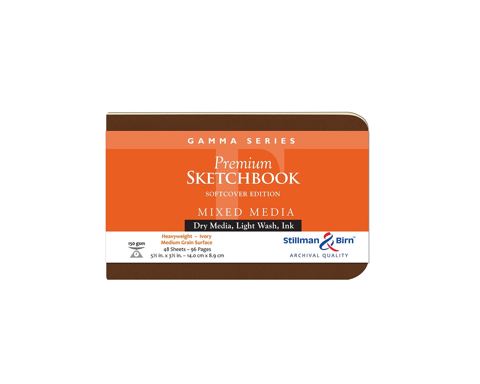 Stillman & Birn Gamma Series - Softcover Sketchbook - Landscape 5 x 3 - 150gsm gallery
