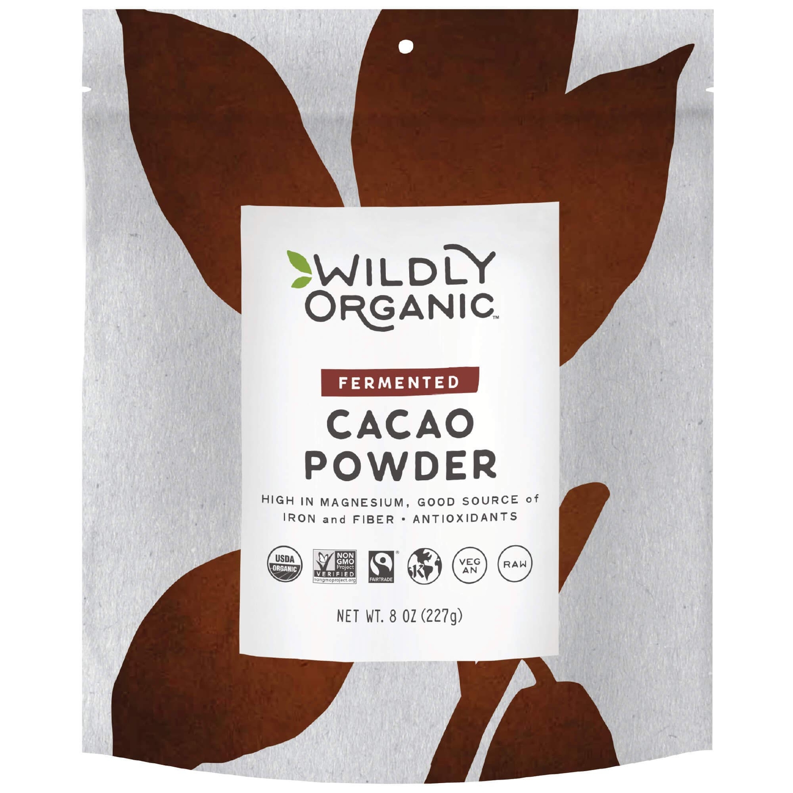 Premium Organic Raw Cacao Powder 8 Ounce Fair Trade Non GMO Gluten Free gallery