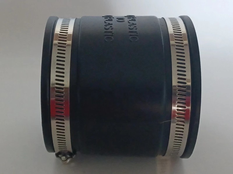 Flexible Pipe Connector Coupling Boot 3" x 3 in Sewer & Drain Pipe 1056-33 New gallery