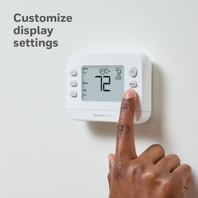 Honeywell Home X2P Programmable Thermostat, Single-Stage, 1-Heat/1-Cool gallery