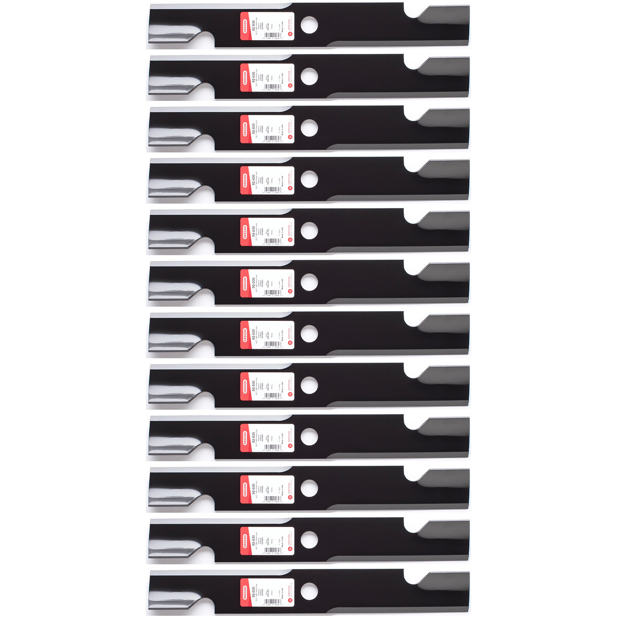 12PK Oregon Replacement Blade for 52" Exmark Radius X-Series - RZX801GKA524A3 gallery
