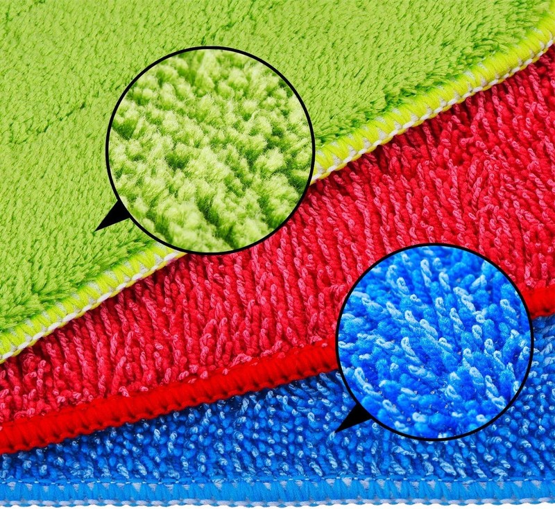 3Pack Microfiber Spray Mop Pads Replacement for Wet Dry Mops Flat Heads, 16x5.5" gallery
