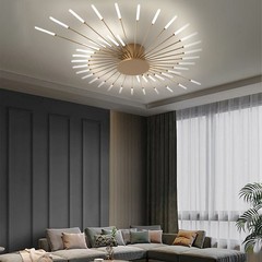 Fireworks Desgin Round LED Ceiling Light for Living Room,Bedroom,Restaurant