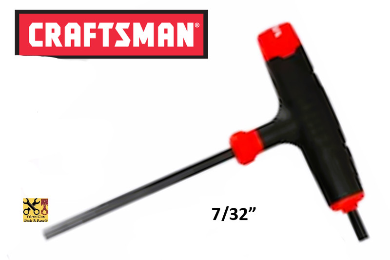 NEW CRAFTSMAN T-THROUGH HANDLE HEX KEY ALLEN SAE / METRIC CHOICE OF SIZE OR SET gallery
