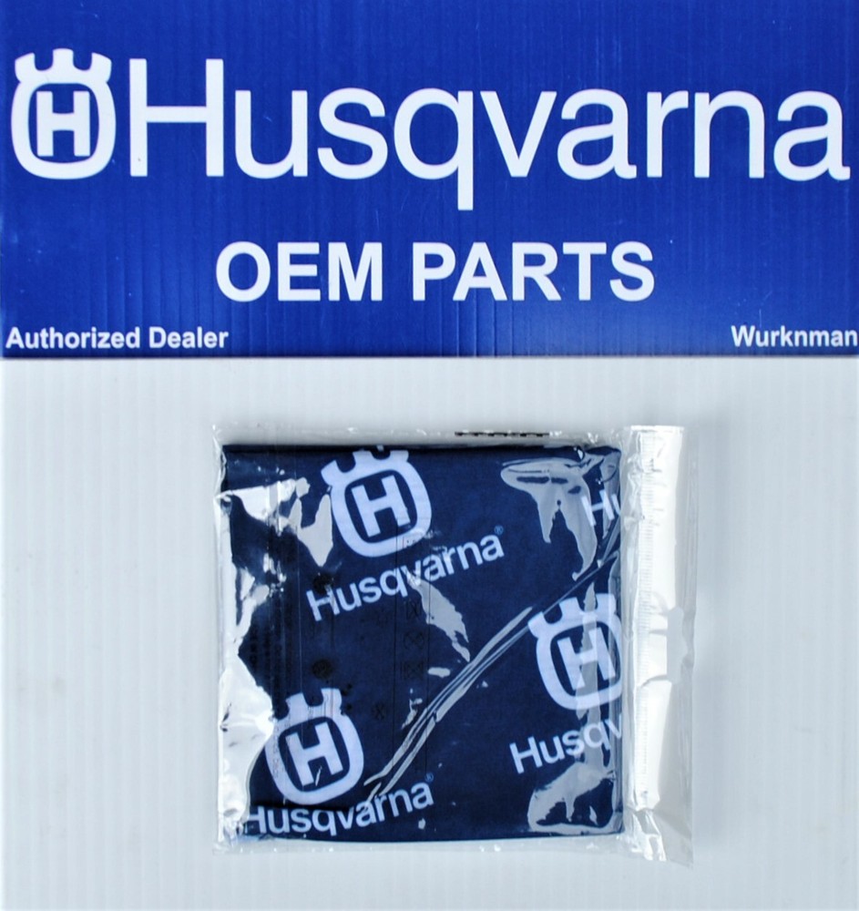 Husqvarna Blue Multi Functional Buff Face Head Wear Covering Mask