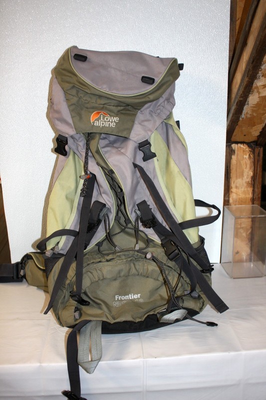 Lowe Alpine Frontier ND55+10 Pack Green/Gray