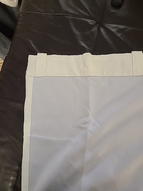 DRAPE 100% LINEN FACE 100% POLYESTER LINING 50X108IN 3IN1POLETOP POTTERY BARN gallery