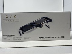 Gramercy Kitchen Co. Adjustable Stainless Steel Mandoline Food Slicer, Black