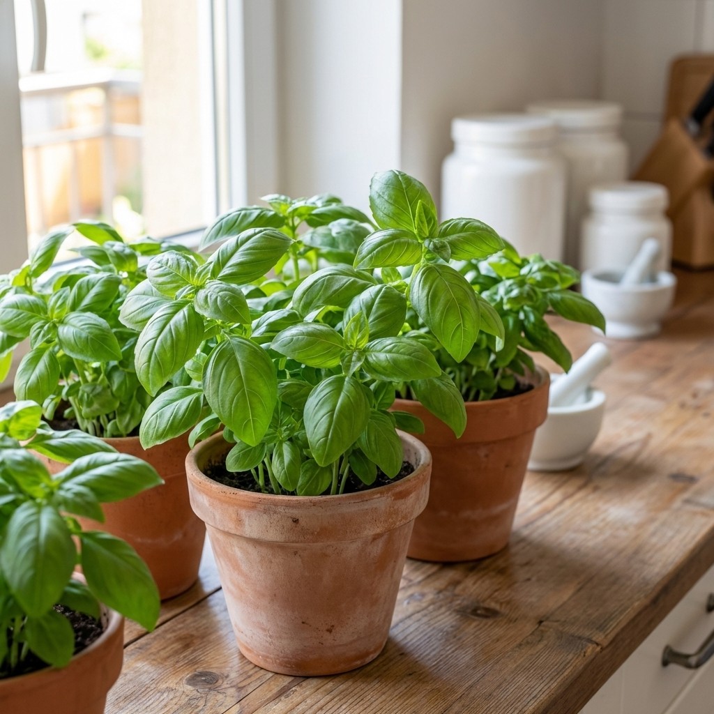 Basil Seeds 1000pcs Fresh Leaf Herb for Outdoor Use gallery