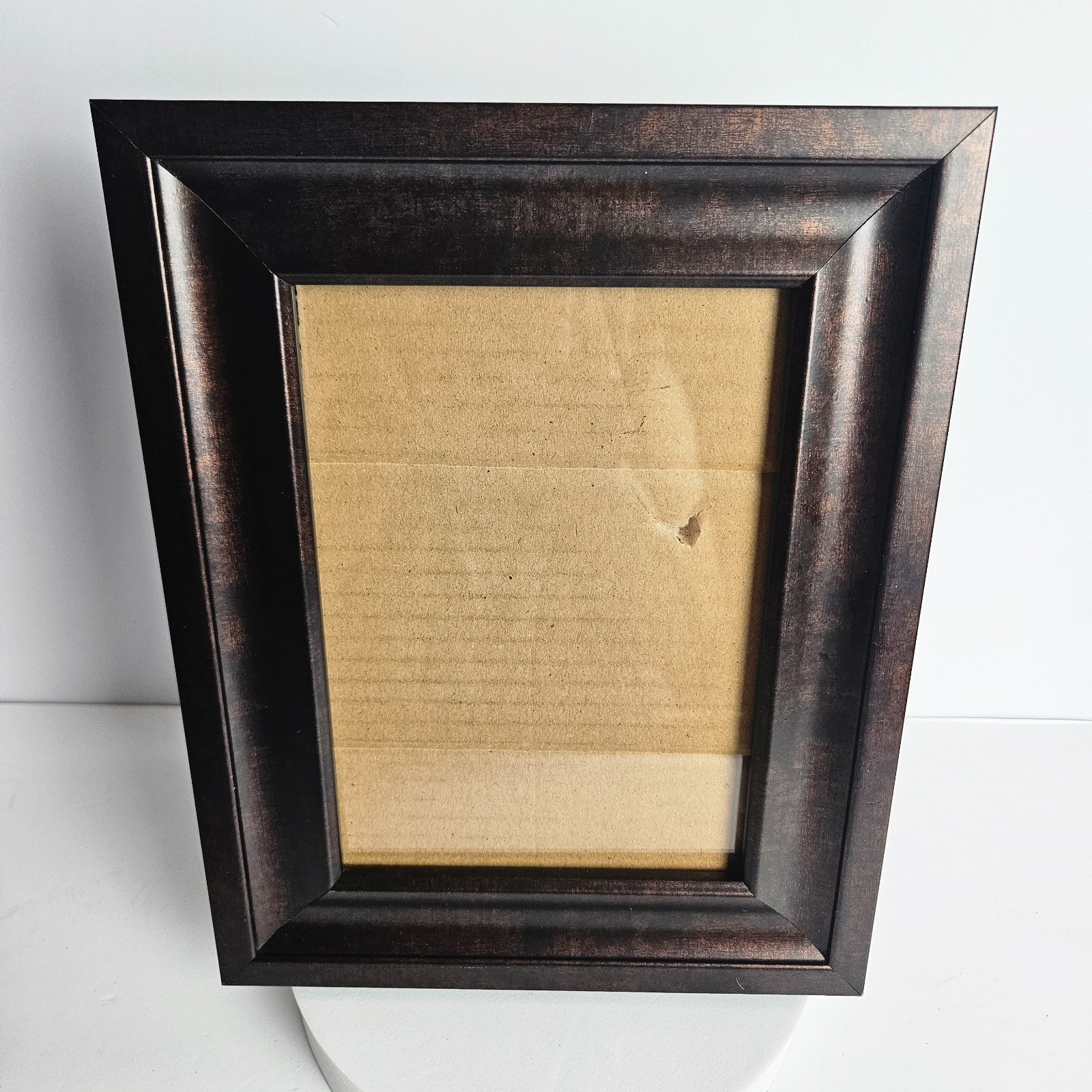 5x7 Photo Frame Dark Wood Look Tabletop Wall Display Portrait Landscape gallery
