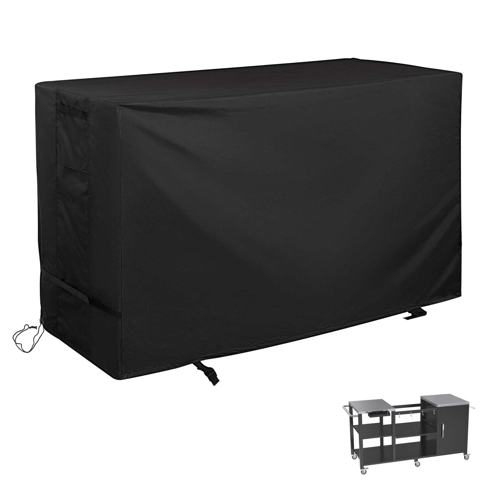 Grill Table Cover for GDLF Grill Table with Big Green Egg, Outdoor Grill Cart... gallery
