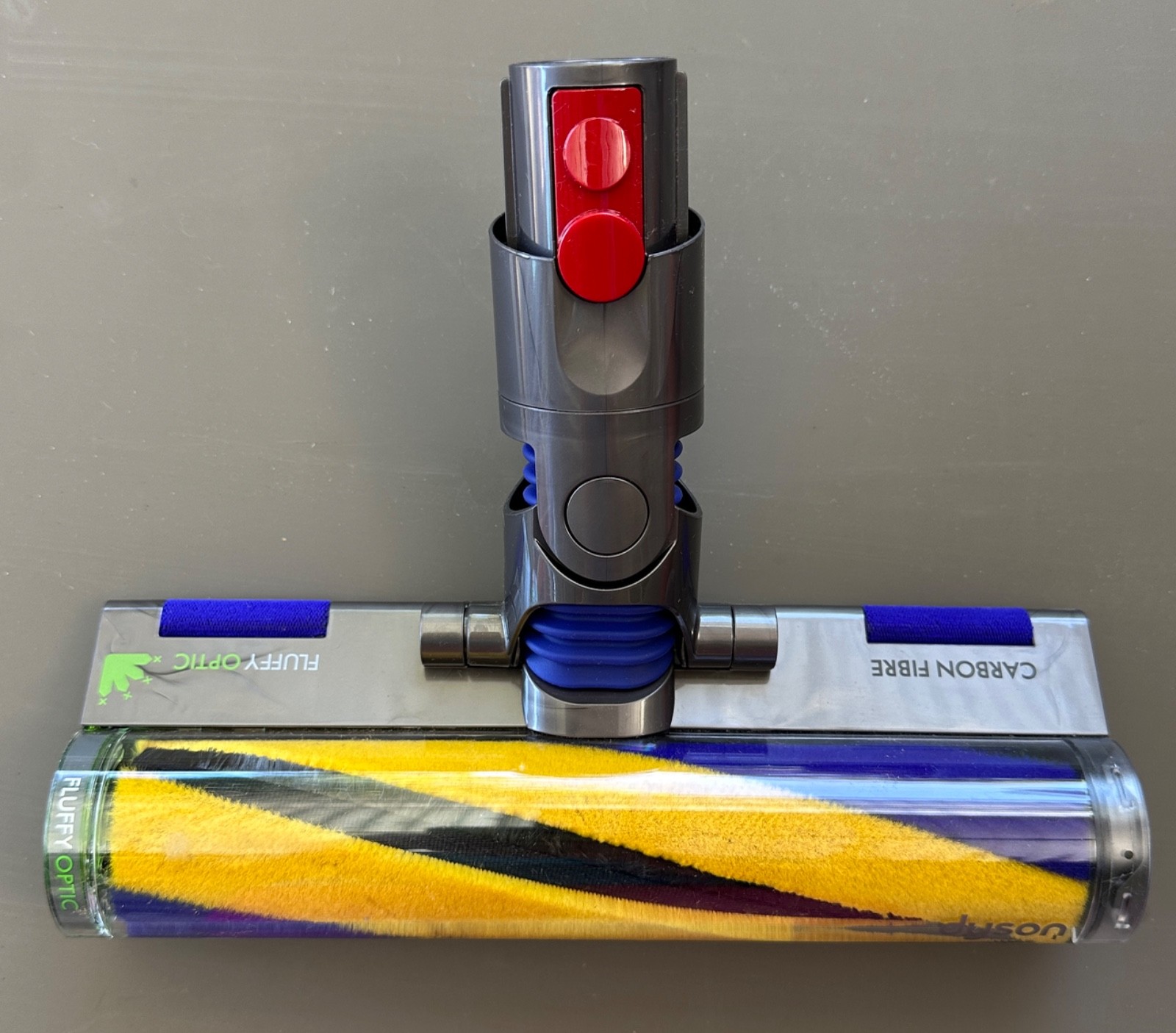 Dyson V12 Detect Slim Vacuum Laser Fluffy Optic Soft Brush Floor Head 425995-02 gallery