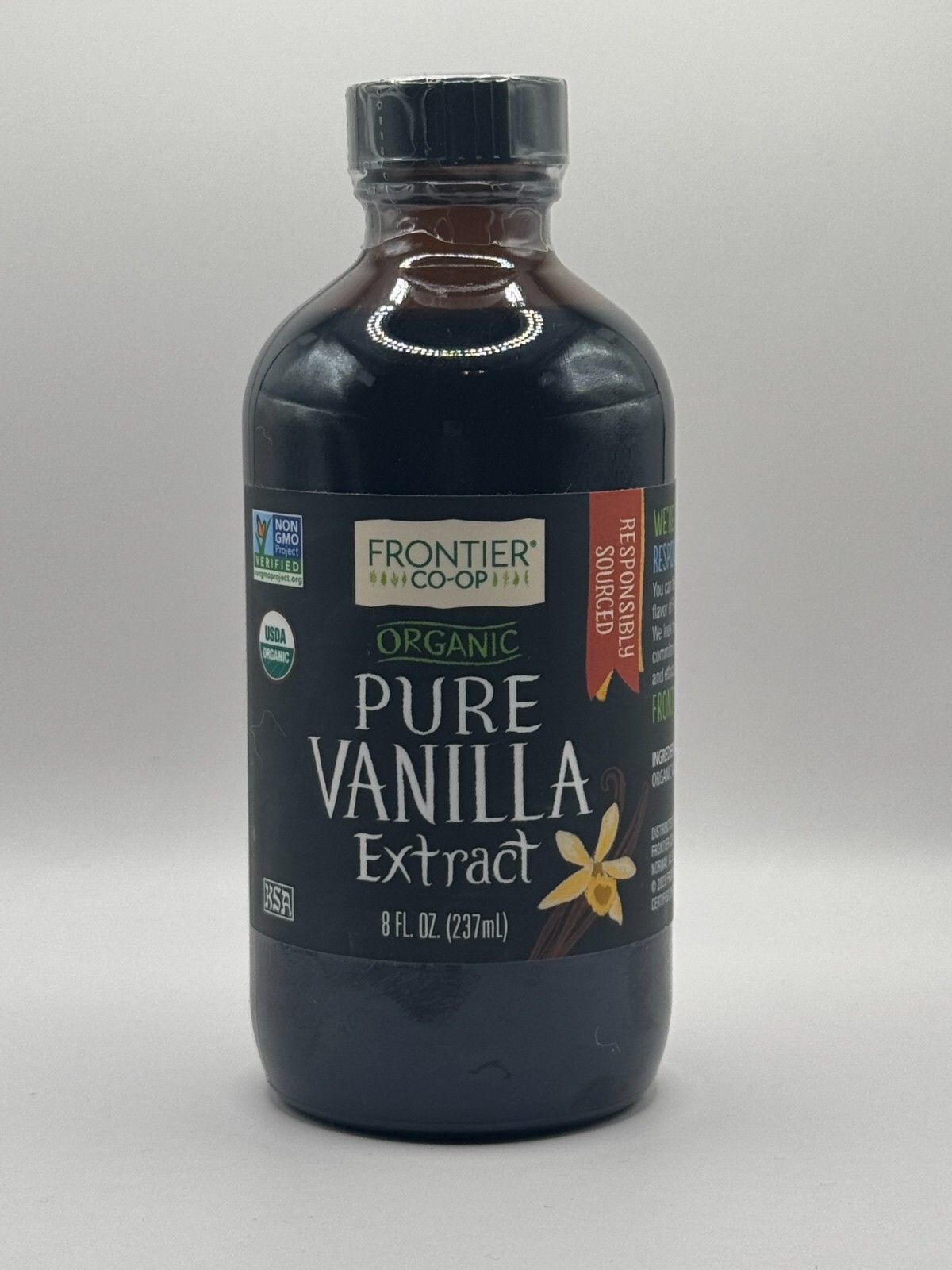 Frontier Co-Op - Organic Vanilla Extract - Non GMO Verified - USDA Organic - 8oz gallery