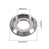 M5 Cone Cup Countersunk Washers 5mm/0.2 Inch Aluminum 60 Pcs(Gray) gallery