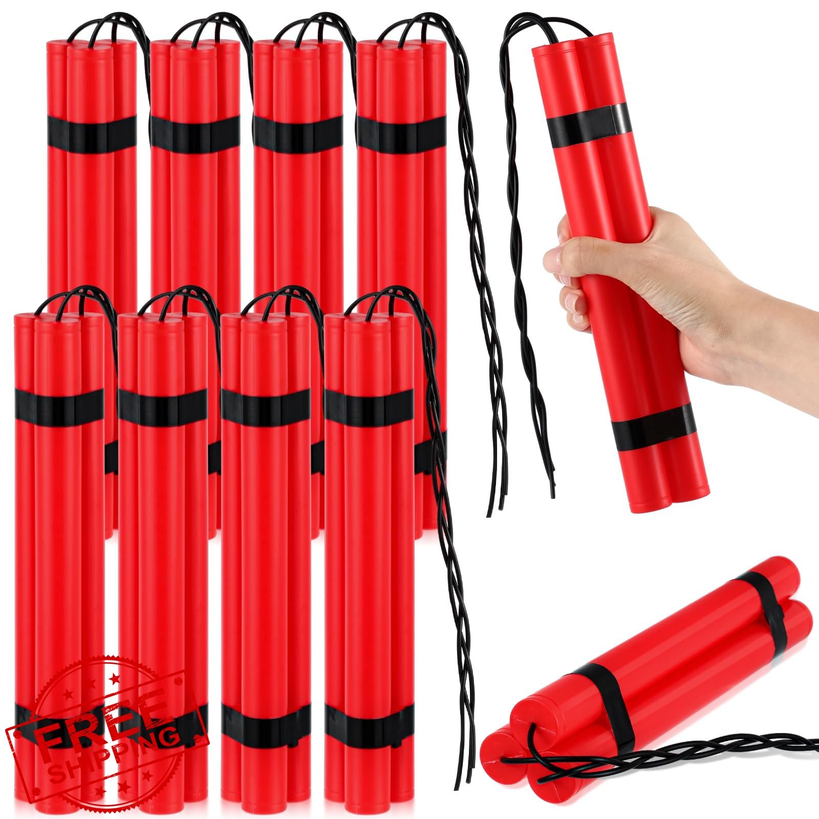 Sratte 24 Fake Dynamite Sticks Prop Toy gallery