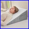 Wedge Pillow for Sleeping & Resting, 24"x24"x10" Memory Foam Cushion with Gre... gallery