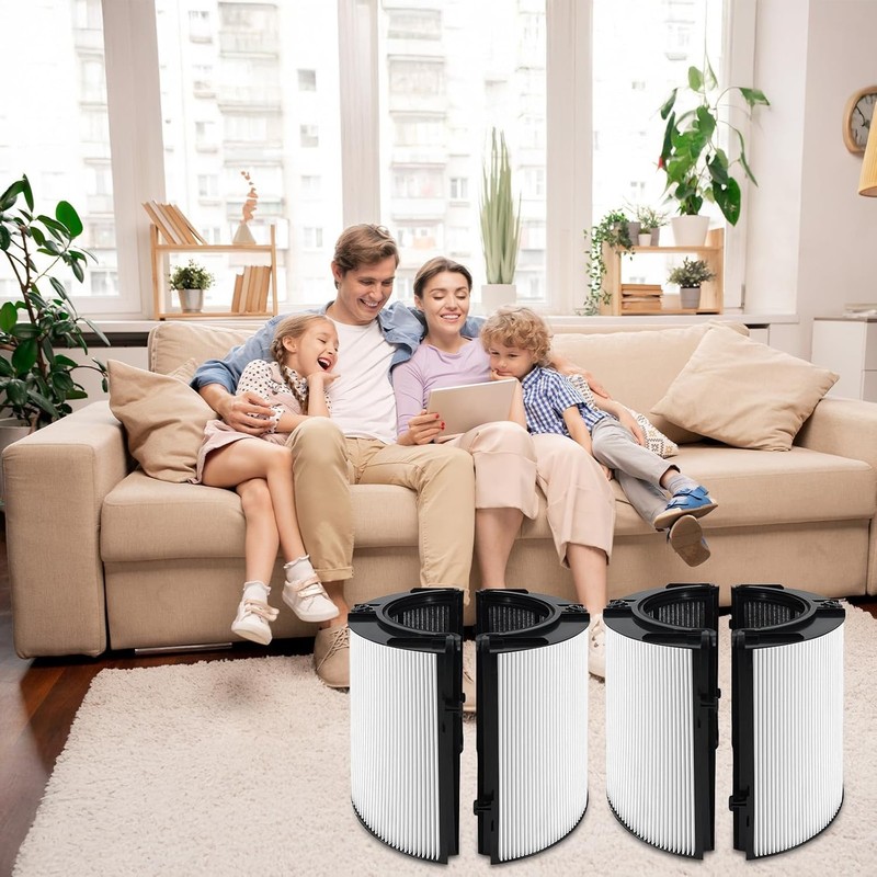 2 Pack HP1 HP2 Filter Replacement for Dyson HP1 HP2 HP10 TP07 TP10 TP09 TP06 TP0 gallery