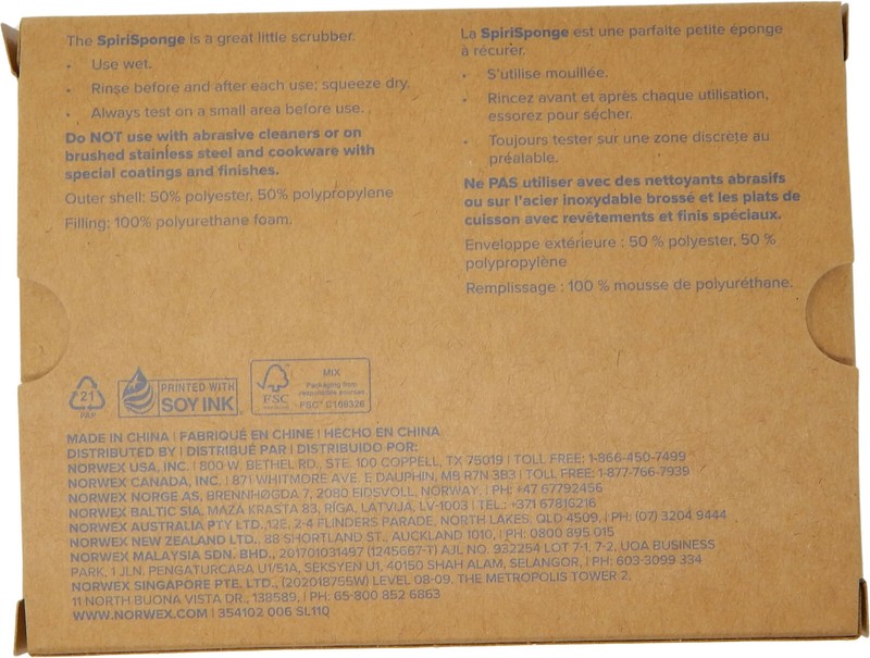 Norwex SpiriSponge 2 PACK - 354102 gallery
