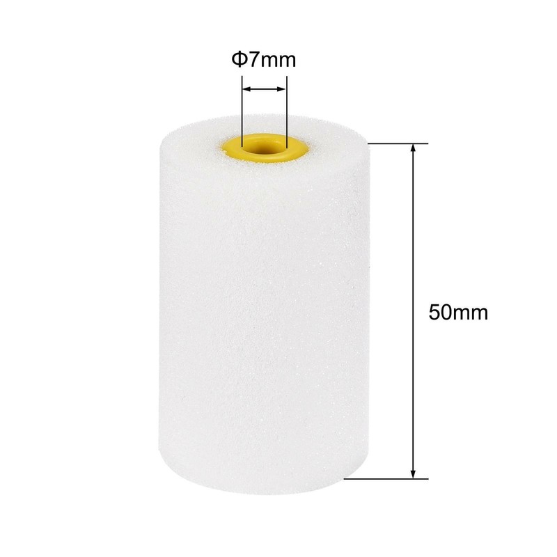 2pcs Paint Roller Cover 2 Inch Mini High-density Sponge Brush for Wall Painting gallery