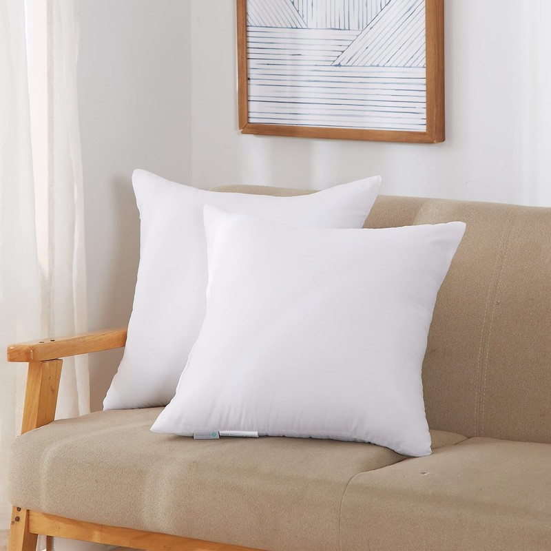 Throw Pillow Insert Premium Stuffer Sham Square Form for Decorative Cushion B... gallery