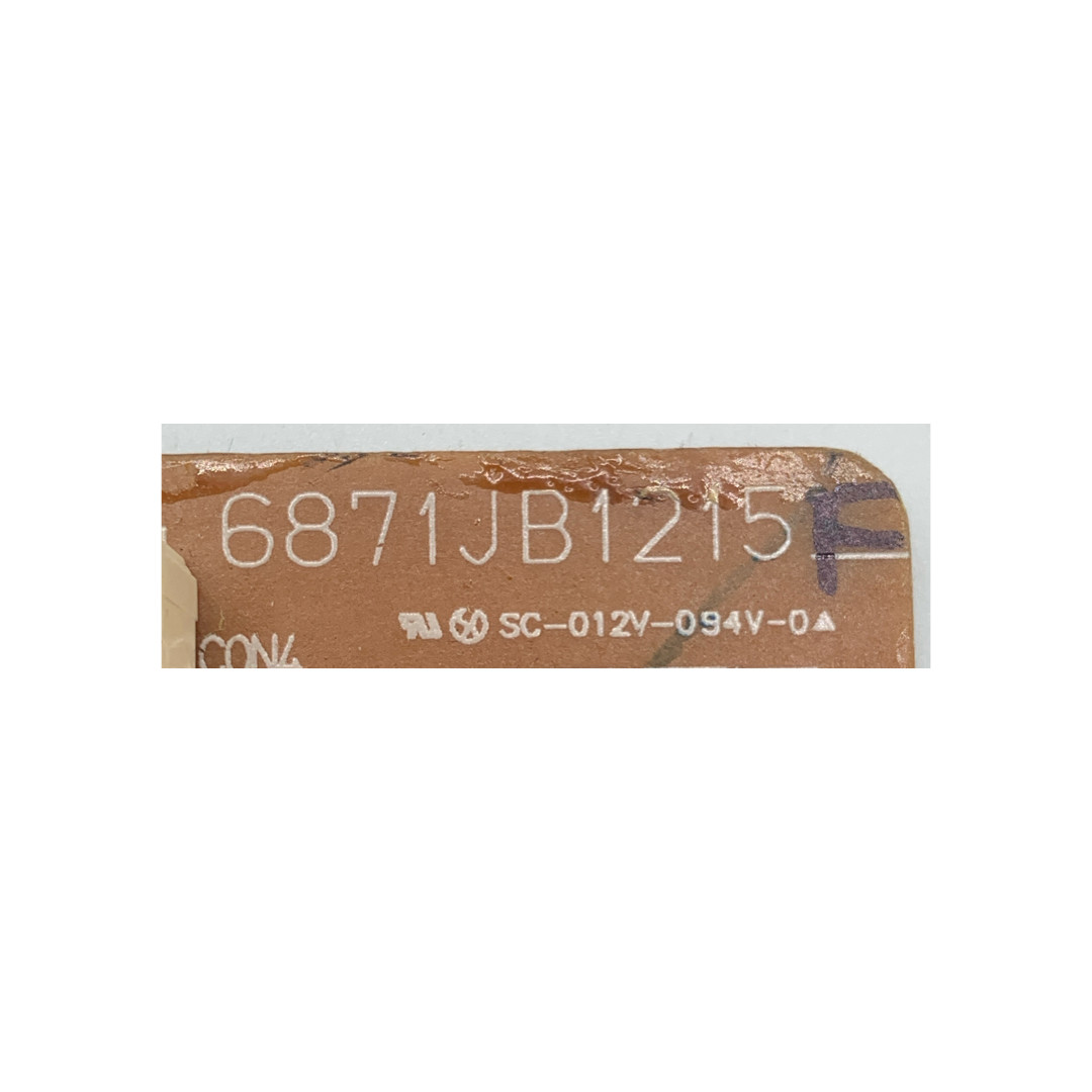LG Refrigerator Control Board - Part Number 6871JB1215F gallery