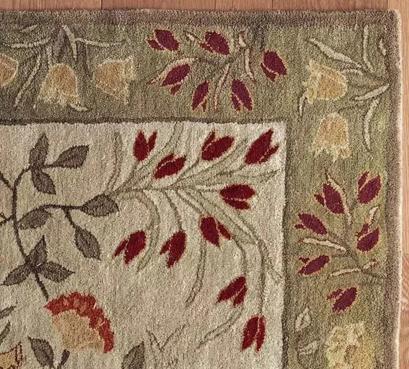 Multi Adeline Hand tufted floral wool area rug for home New home gift Home 8x10| gallery