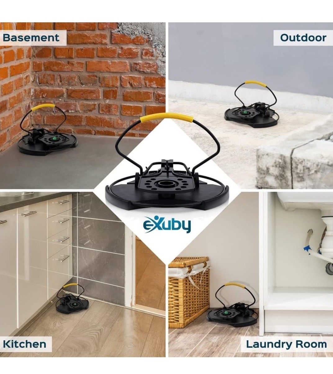eXuby 180 Degree Mouse Trap Designed to Catch More (2-pack) gallery
