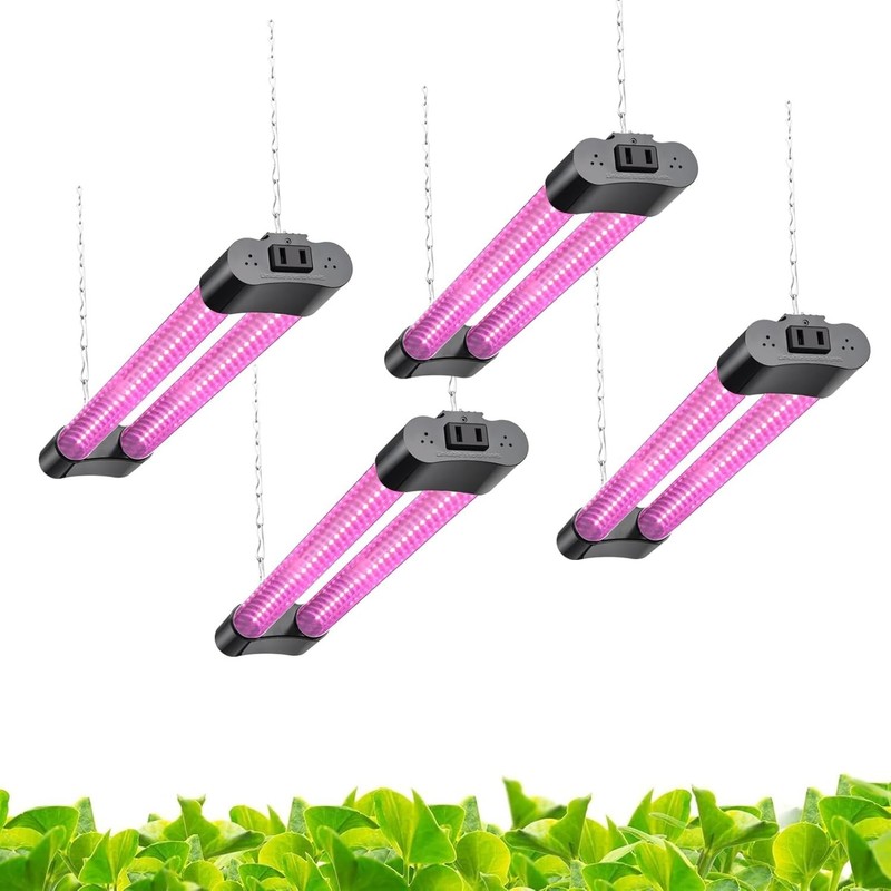16inch 4 Pack LED Grow Lights - Linkable Grow Lights for Indoor Plants, Full ... gallery