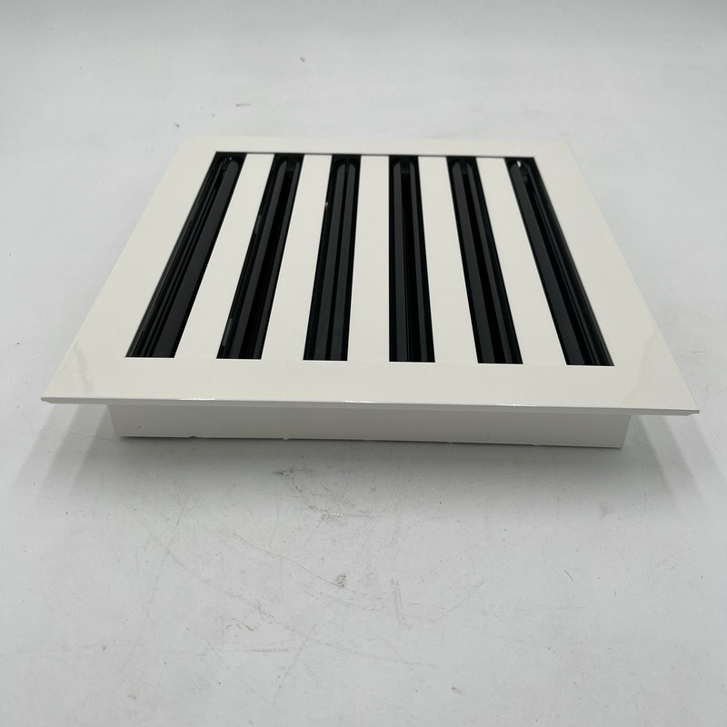 NEW!! 10" x 9.25" Linear 6 Slot Diffuser - White Modern Decorative AC Vent Cover gallery