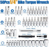 50Pcs Master Bike Torque Wrench Set, 1/4 Inch Drive, 10-220 IN.LB (1-24.9 Nm), I gallery