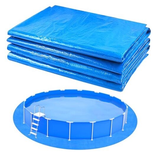 16.4Ft Round Pool Ground Cloths Swimming Pool Ground 16.4 FT diameter gallery