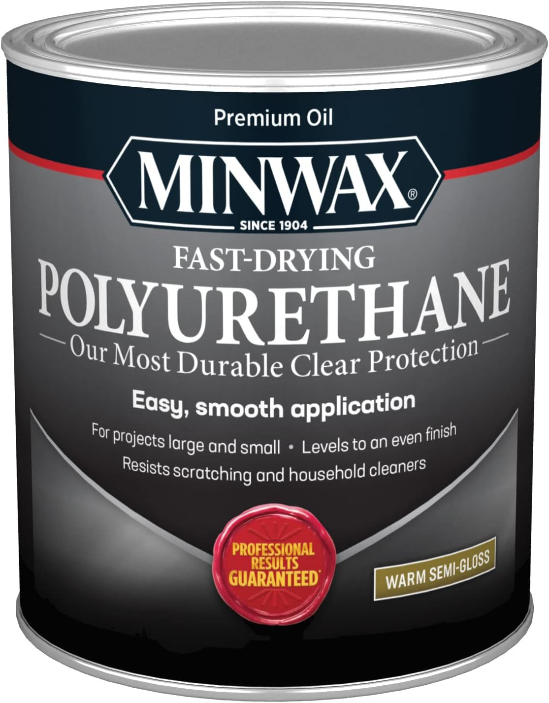 1 Qt 63005 Clear Fast-Drying Oil-Based Polyurethane, Semi-Gloss gallery