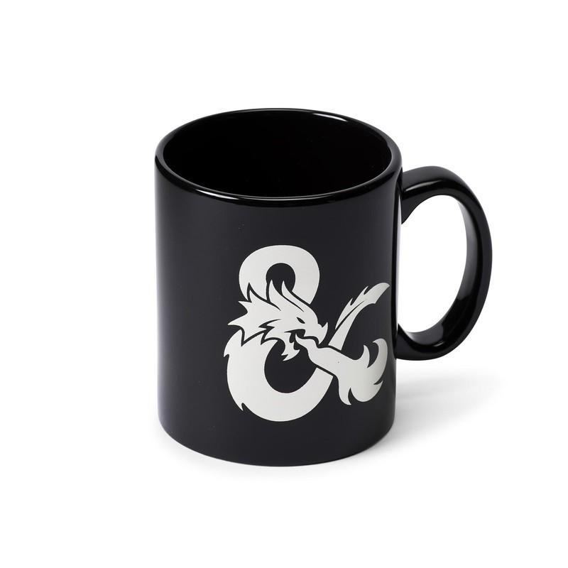 Dungeons & Dragons Black Ceramic Ampersand Logo Mug - 16-Ounces gallery