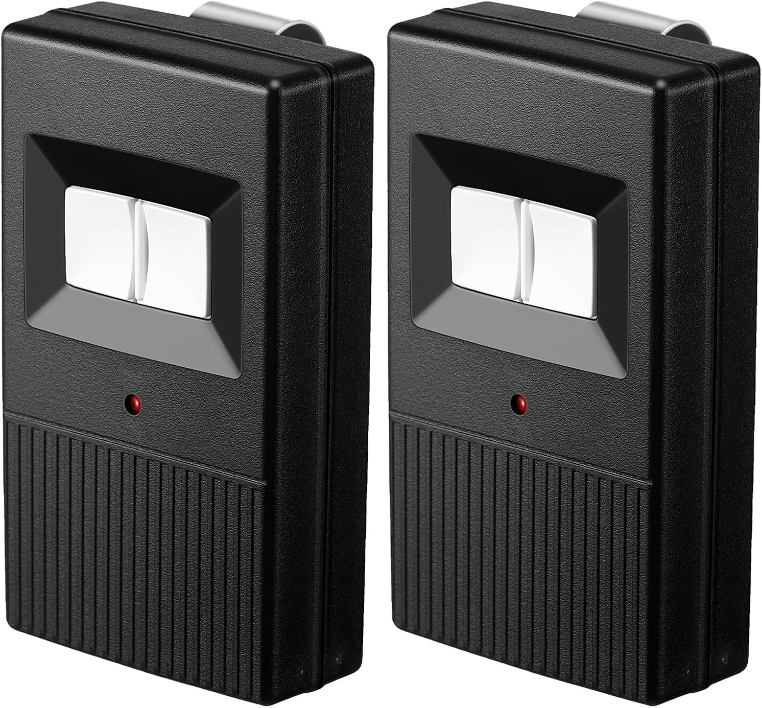 2 Pcs 8 Dip Switch Garage Door Remote Two Button Garage Remote Compatible with L gallery