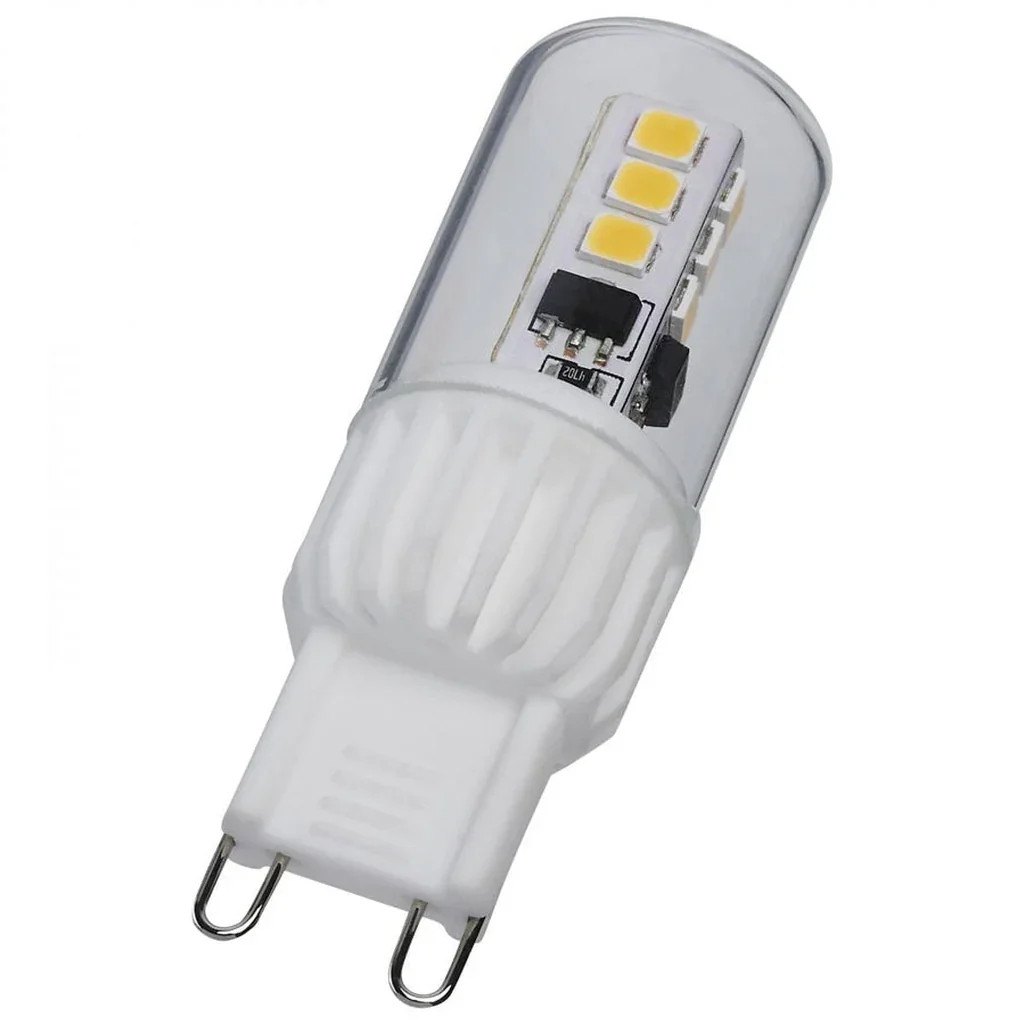 3.5W Mini LED - G9 Base - 3000K - Clear Finish - 120V - 12-PACK gallery