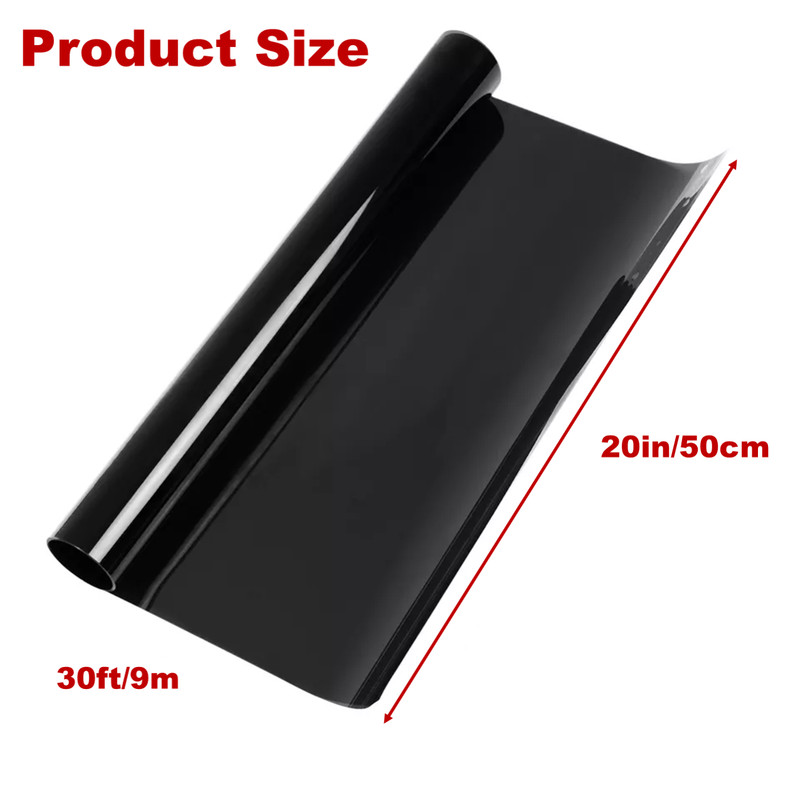 15% VLT Nano Ceramic Window Tint 20" 40" Wide Any Size Home Car Office 95% IRR gallery