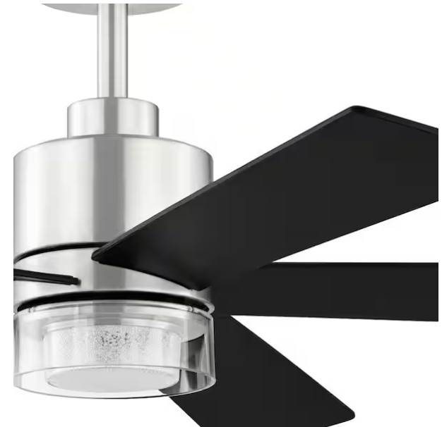 Hampton Bay Bynum 52 in. Smart Indoor DC Motor Brushed Nickel with Remote gallery