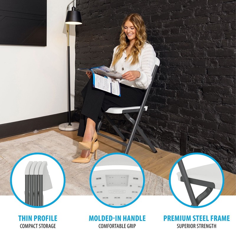Lifetime 2nd Generation Commercial Folding Chair SAMEDAYSHIP!! gallery