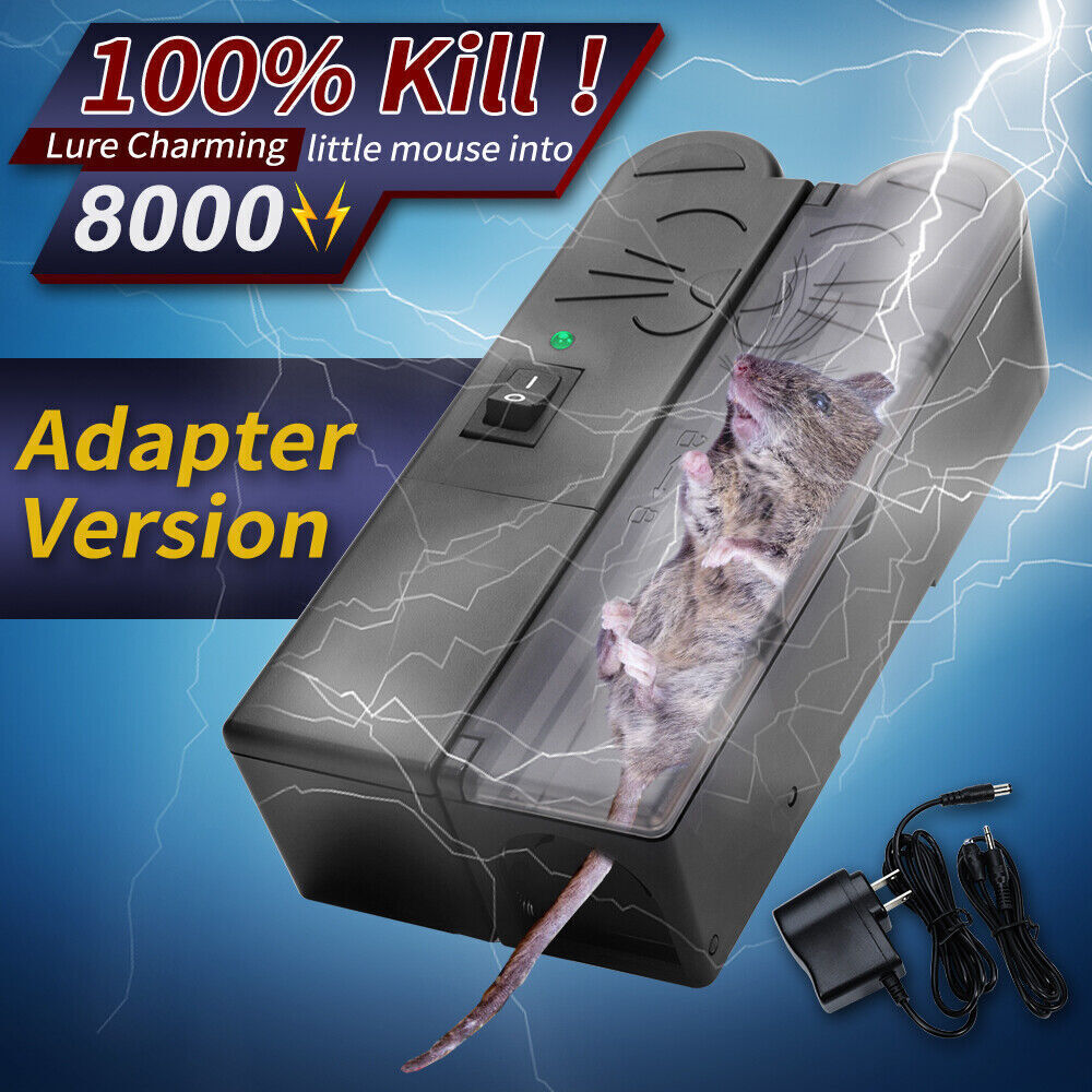 Electronic Mouse Trap Victor Control Rat Mice Killer Pest Electric Rodent Zapper gallery