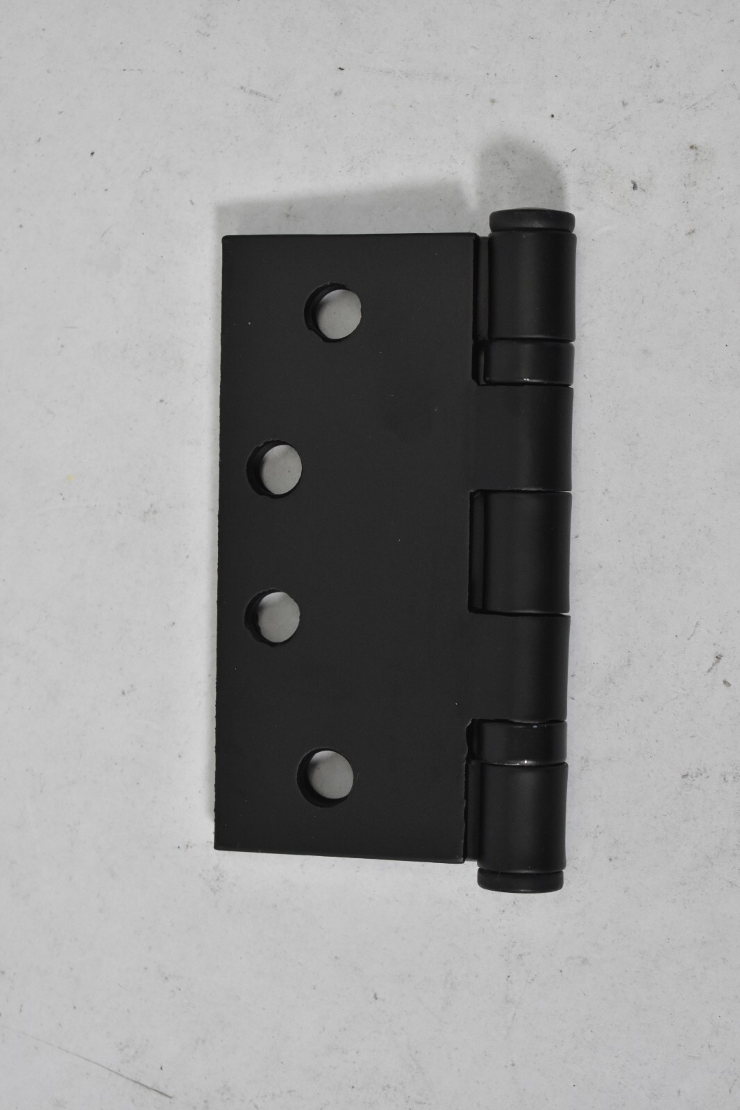 Emtek Ball Bearing Steel Hinges Matte Black 4" x 4" 2 Pack Square Corner 9401419 gallery