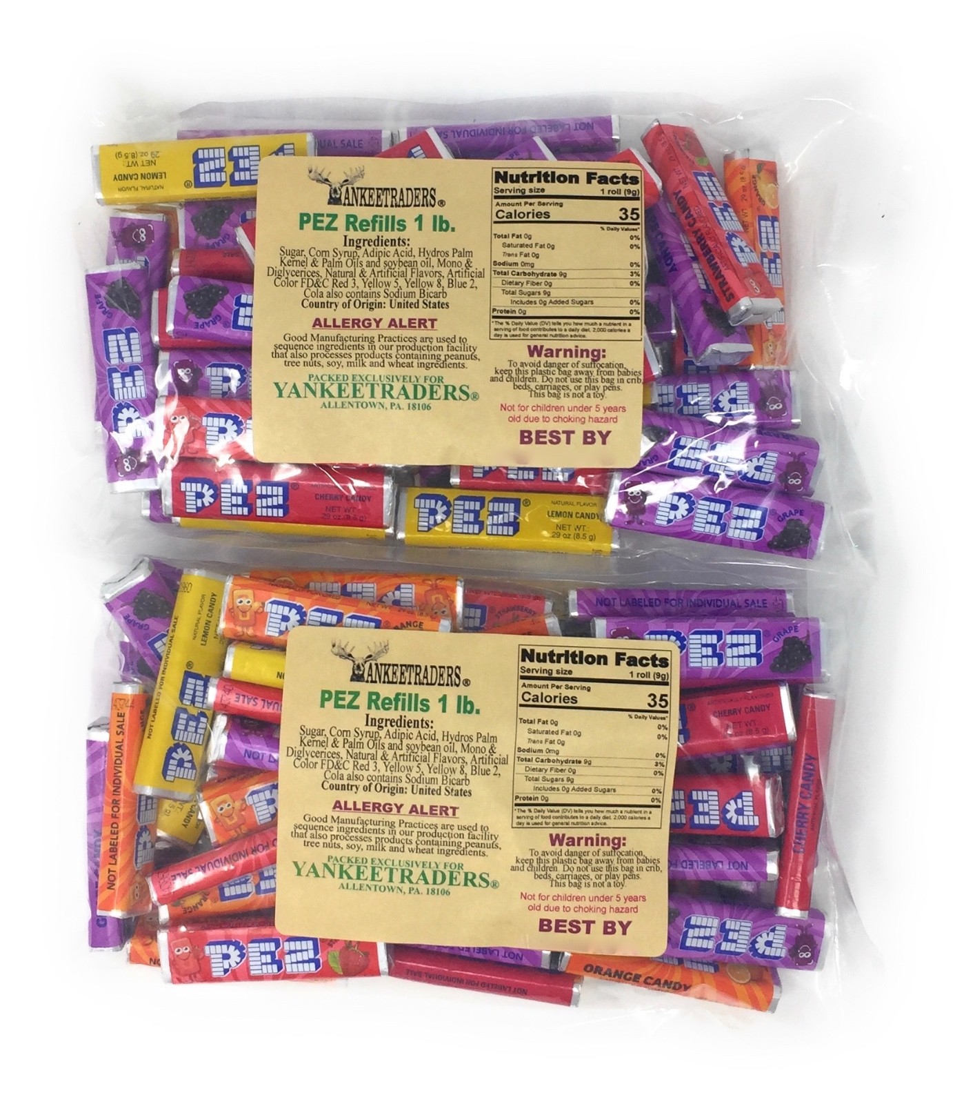 PEZ Candy Refills in 2 lbs. Bulk, Assorted Fruit Flavors ~ FREE SHIPPING!! gallery