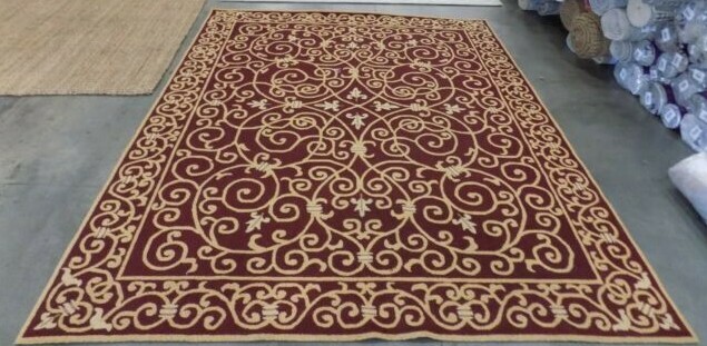 BLACK 7'-9" X 9'-9" Hole in Rug Reduced Price 1172586122 HK11A-8 gallery