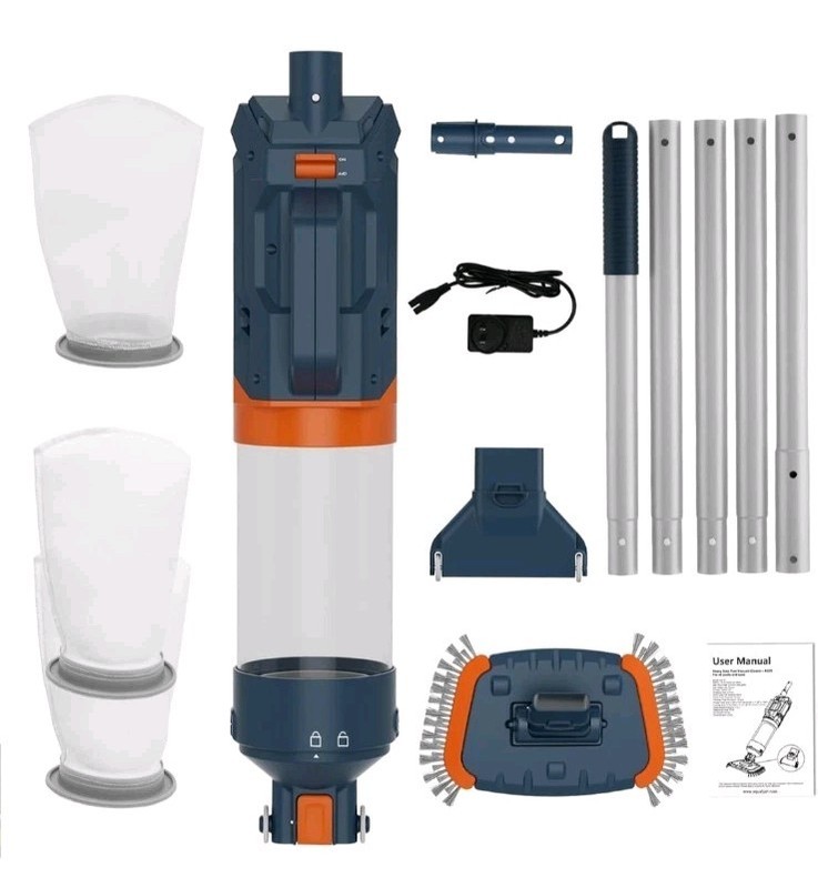 POOL BLASTER POWERFULL SUCTION Centennial Cordless Pool Spa Vacuum Handheld NEW gallery
