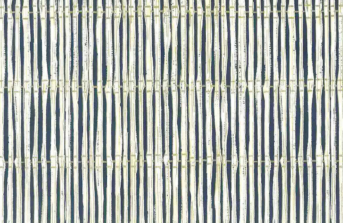 Blue Beige Striped Wallpaper White Gold KY753 Double Rolls gallery
