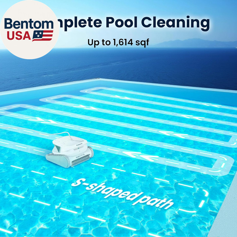 Hydro 4 SE Pool Vacuum for Inground Pools | Robot Cleaner for Floor, Wall & Wate gallery