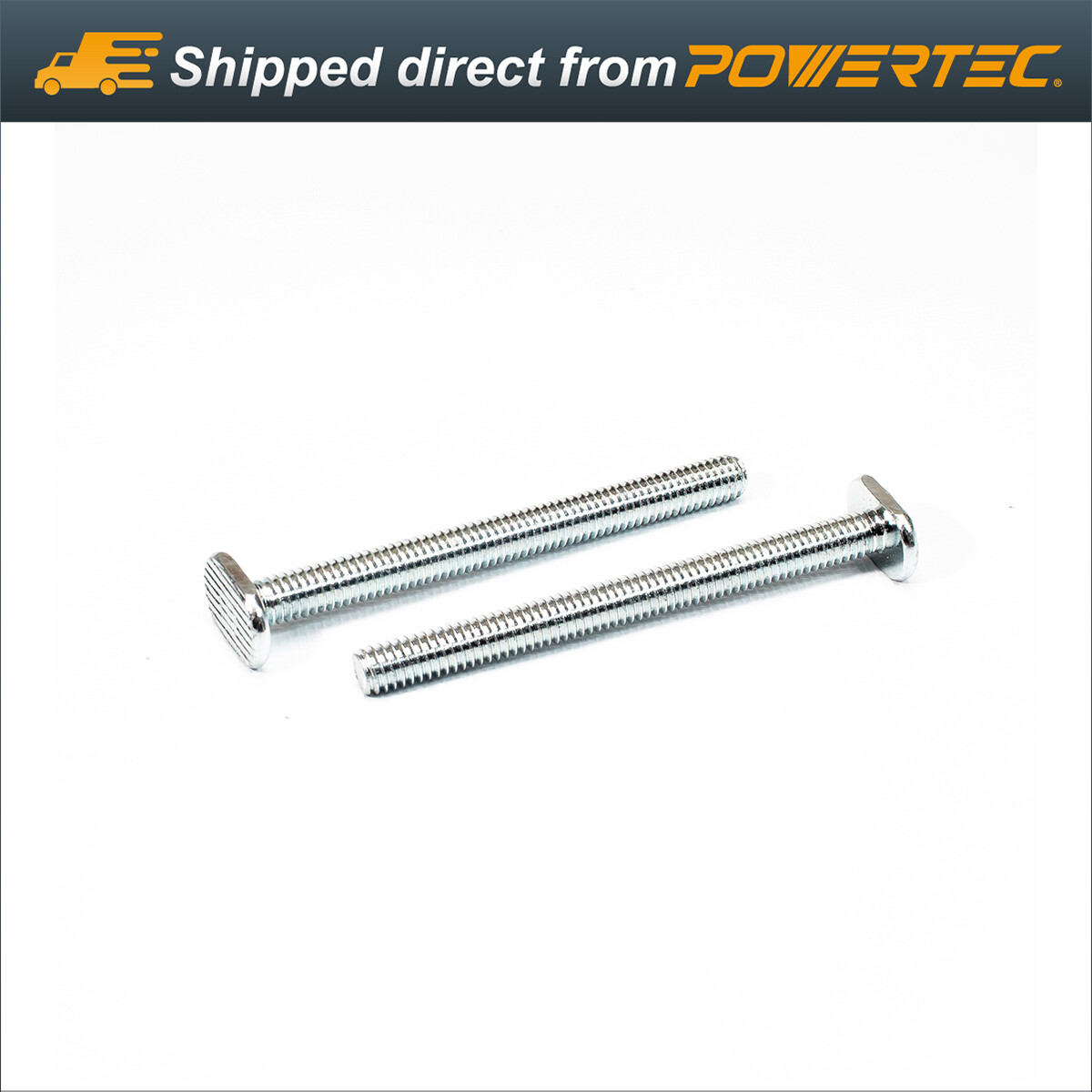 POWERTEC Threaded T Bolts 5/16"-18 (20pcs) 3-1/2 Inch Long T Slot Bolt (QTB1003) gallery