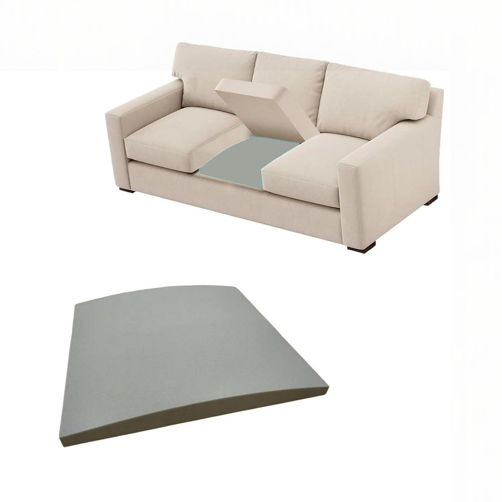 Couch Cushion Support for Sagging Seat, 35D High Density Foam Sofa Insert Rep...